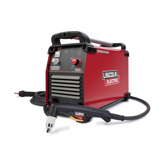 Lincoln Electric Tomahawk 1000 Operator's Manual