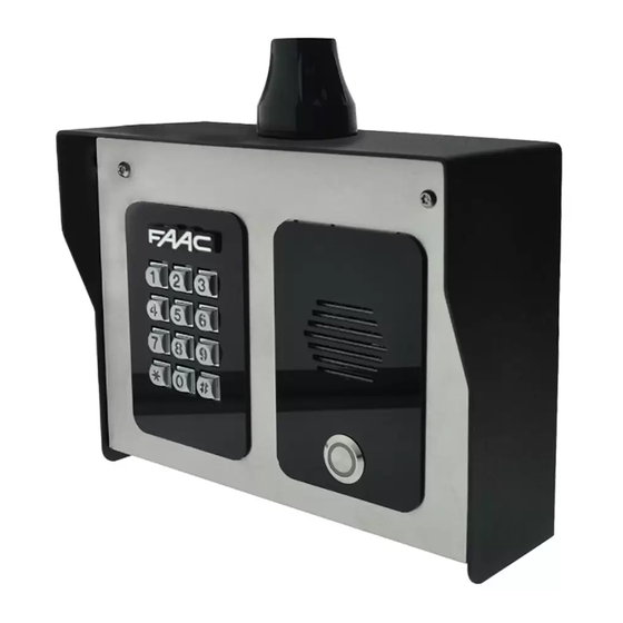 FAAC FCI4400 Manual