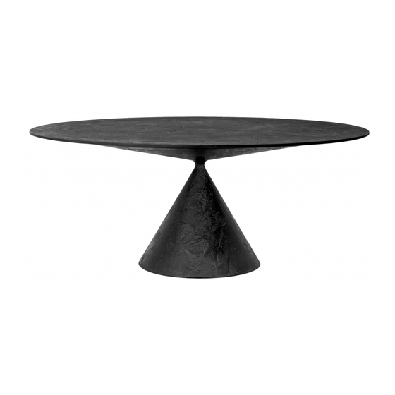 Desalto CLAY ROUND Assembly Instruction Manual