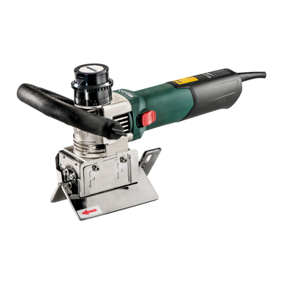 Metabo KFM 15-10 F Original Instructions Manual