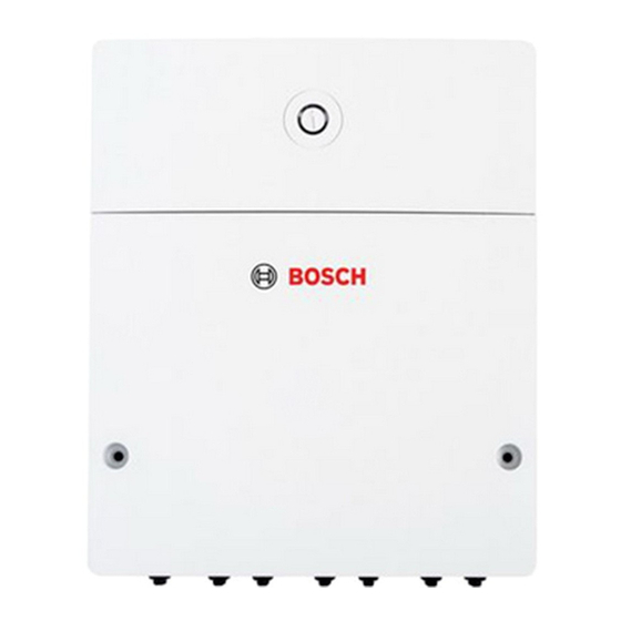 Bosch MB LAN 2 Manuals