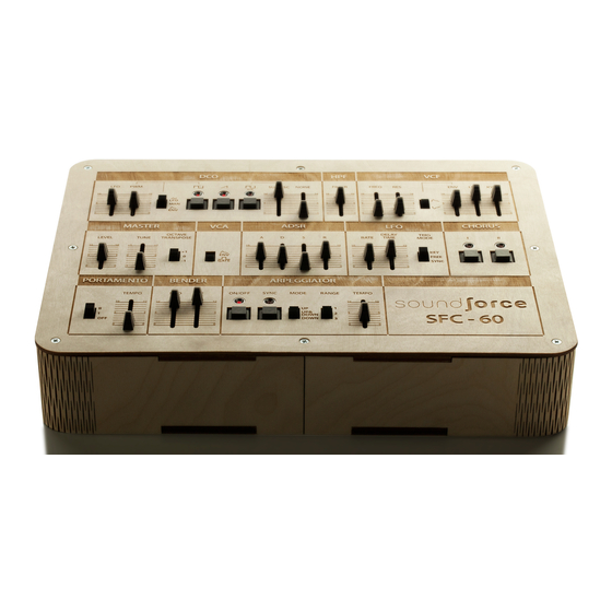 SoundForce SFC-60 User Manual