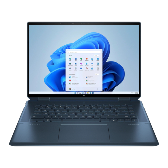 HP Spectre x360 Maintenance And Service Manual