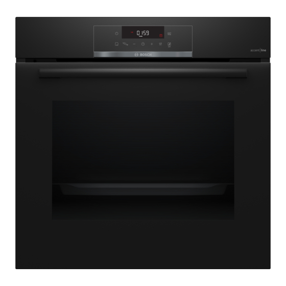 Bosch HBA4710 0 Series User Manual And Installation Instructions