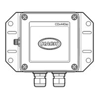 Hach CDx440sc User Instructions
