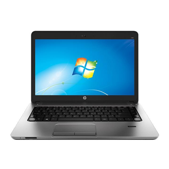 HP ProBook 440 G1 Manuals