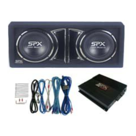 SPX SPK07210 Owner's Manual