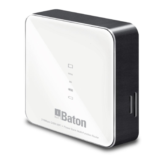 iBall Baton iB-W3GMPB21 User Manual