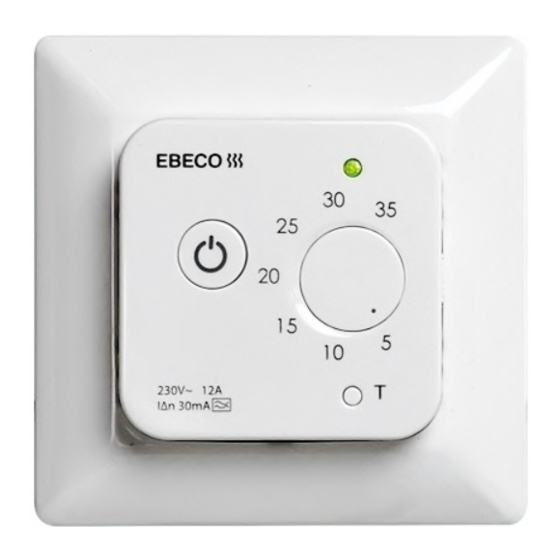 EBECO EB-Therm 30 Operating Instructions