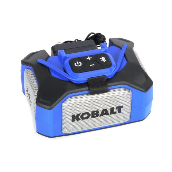 Kobalt KBTS124B-03 User Manual