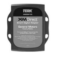 TERK Technologies XMDirect XMDGM100 Installation Manual