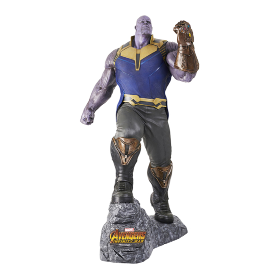 Muckle Mannequins Marvel Avengers Infinity War Thanos Assembly Instructions