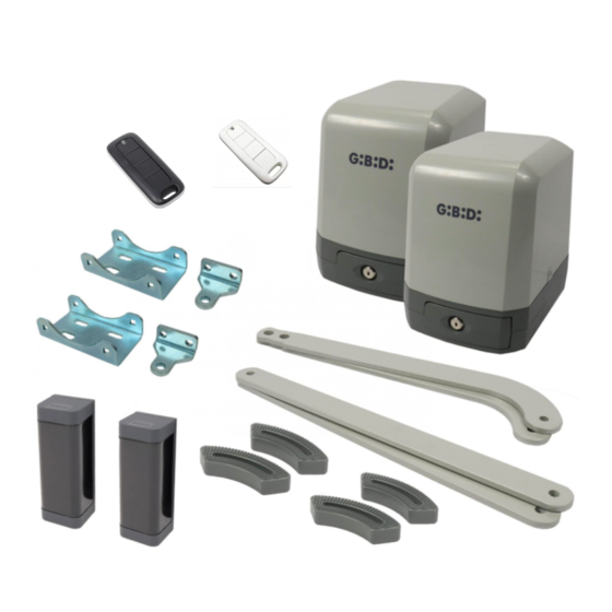 GiBiDi SNAPPER 250 Instructions For Installation Manual