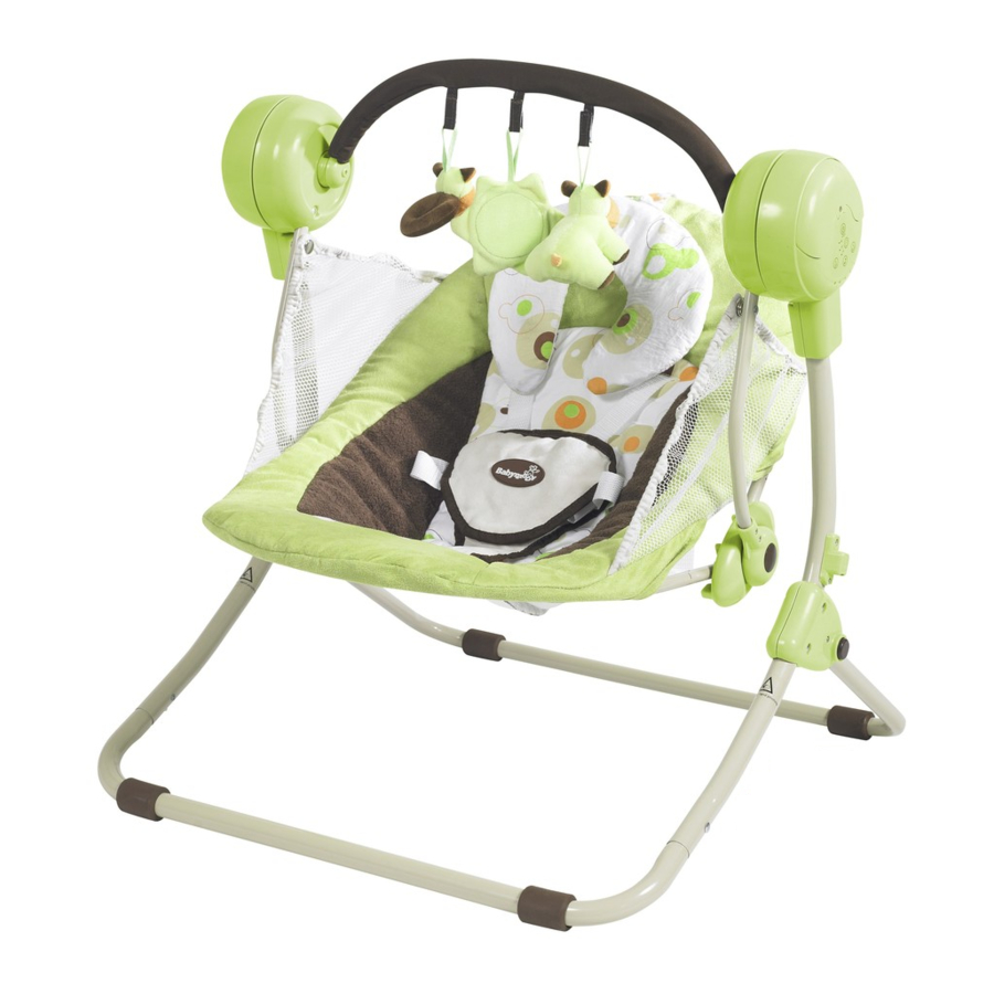 babymoov Balancelle Bubble Instruction Manual