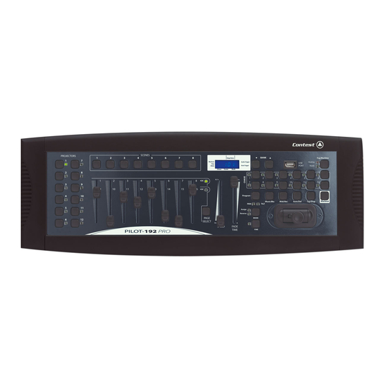 Contest PILOT-192PRO User Manual