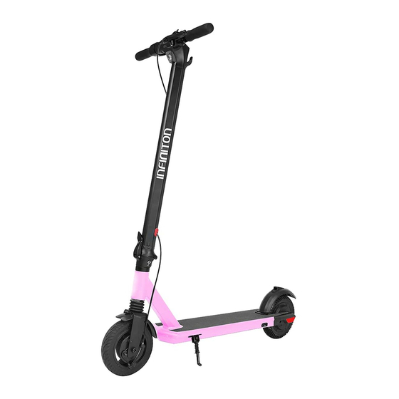Infiniton CITYmob Electric Scooter Manuals