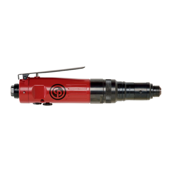Chicago Pneumatic CP782 Operator's Manual