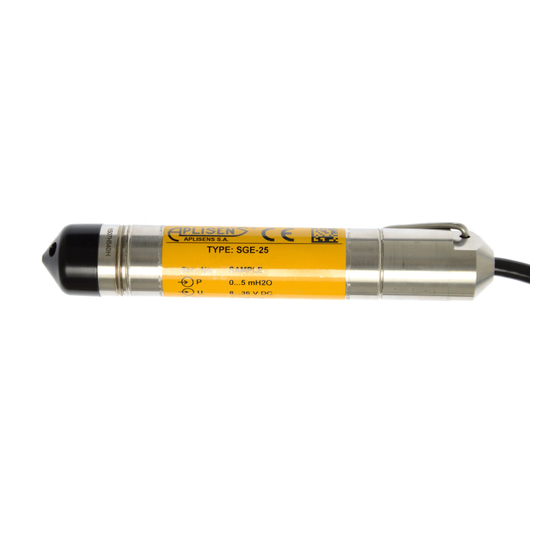 Aplisens SGE-25.Smart User Manual