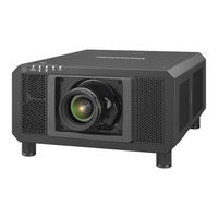 Panasonic PT-RQ13KU Operating Instructions (Functional Manual)