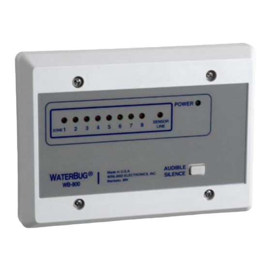 Winland WaterBug WB-800 Installation & Operation Instructions