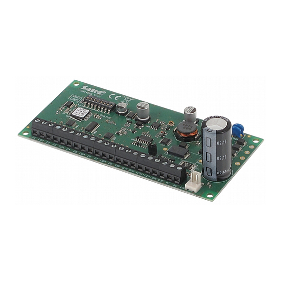 Satel CA-64 EPS Quick Start Manual