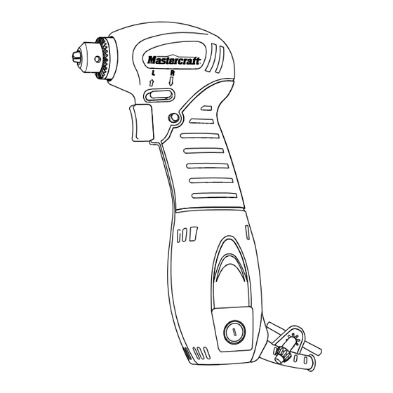 User Manuals: MasterCraft 54-2896-8 Right-Angle Drill