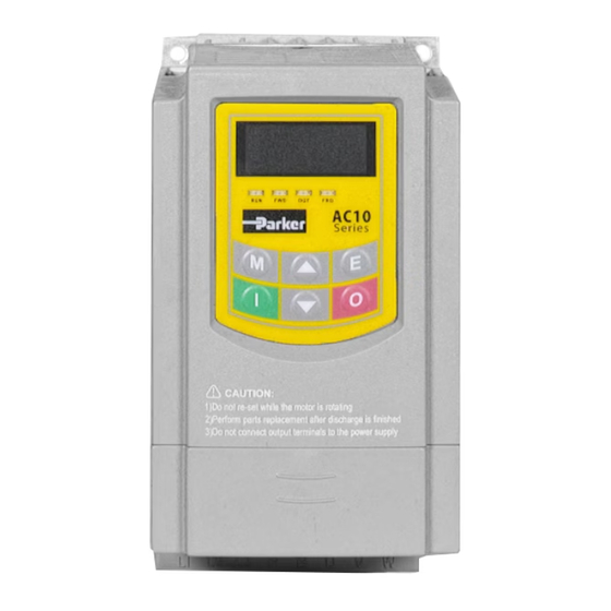 Parker 10G-11-0015 Product Manual