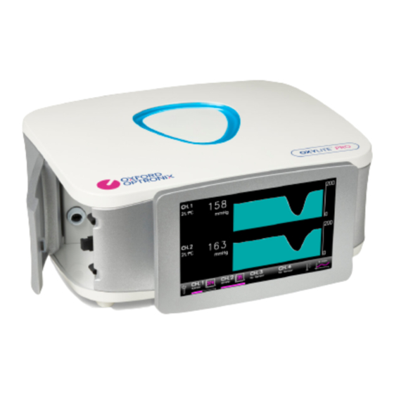 Oxford Optronix OxyLite Pro User Manual