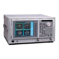 ADVANTEST R3765CG Operation Manual
