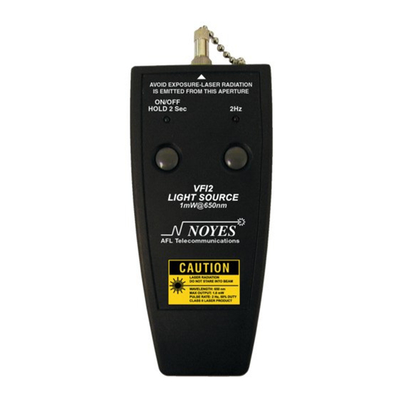 AFL VFI 2 Operating Instructions