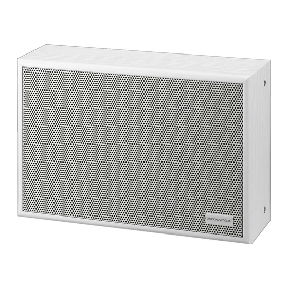 Monacor ESP-76AB/ WS Manual