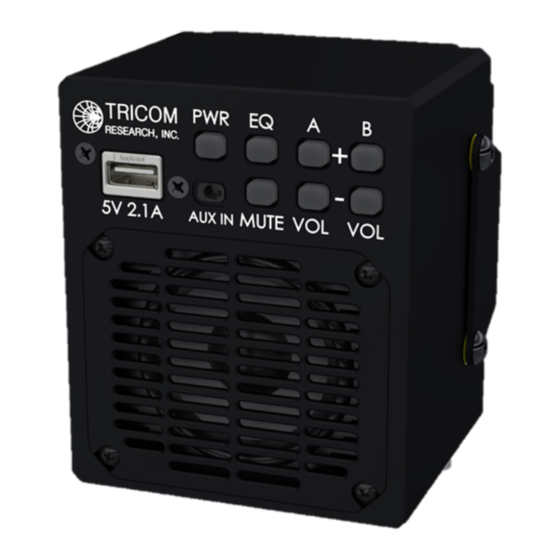 TriCom TCR-SPK-DUALv2 Manuals