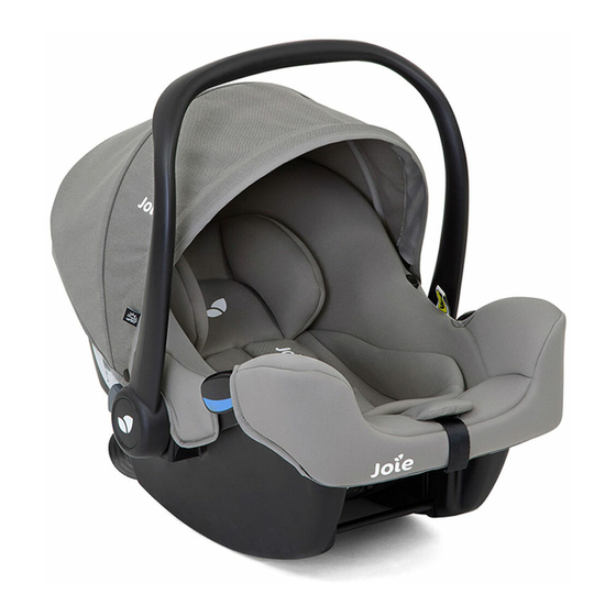 Joie i-Snug Instruction Manual