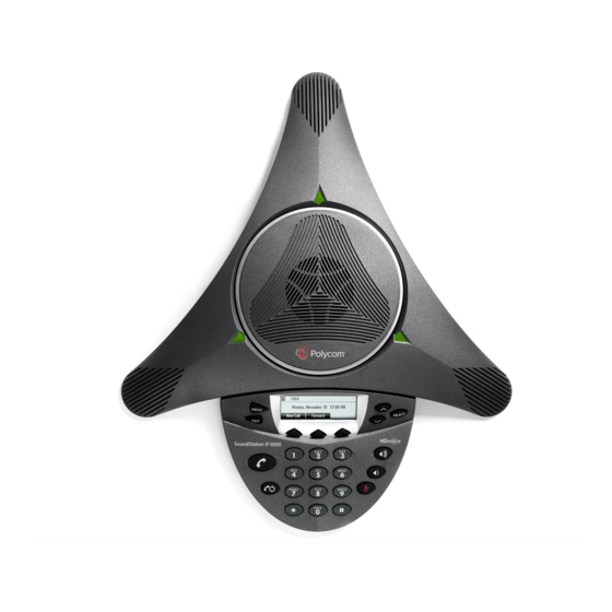 Polycom PLATON SoundStation IP6000 Instructions