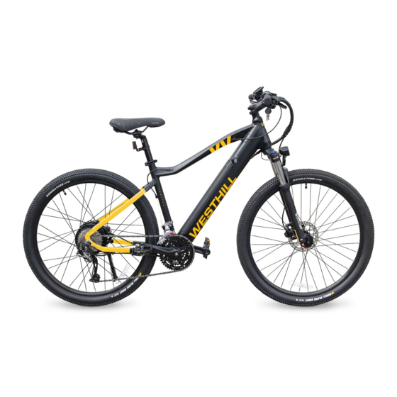 WESTHILL BIKES VENTURE User Manual