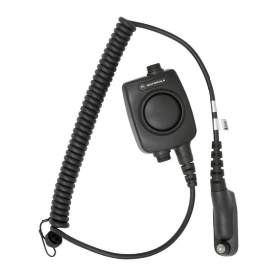 Motorola solutions PMLN6827 Manuals