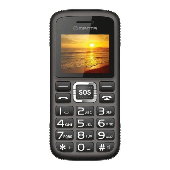 Manta Senior TEL1714 Manual Manual