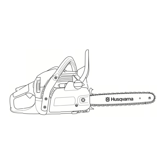 User Manuals: Jonsered 135e Carburetor ChainSaw