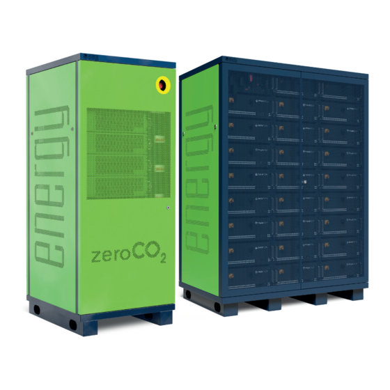 Energy zeroCO2 XL Large Storage Inverter Manuals