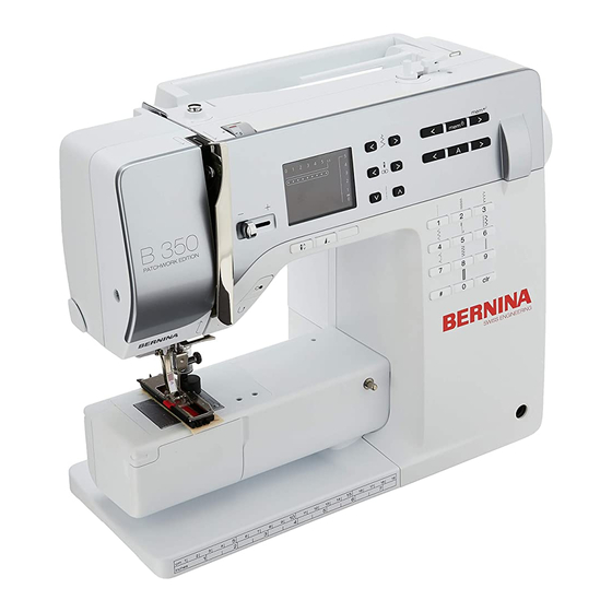 Bernina 330 Service And Maintenance Manual