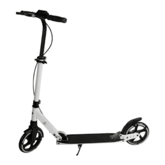 Crivit TOWN SCOOTER Quick Manual