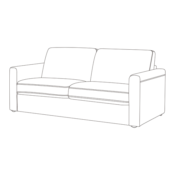 CONFORAMA IDALINA 599057 Assembly Instructions Manual