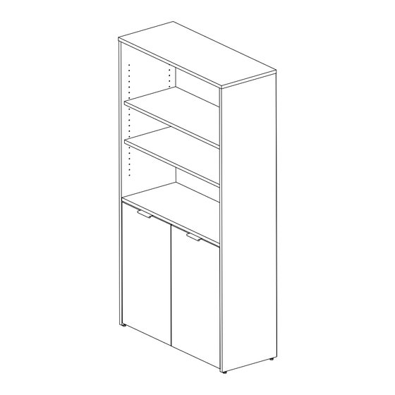 Bush Business Furniture Jamestown JTN011FWWHSU Assembly Instructions Manual