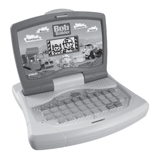VTech Bob the Builder Laptop User Manual