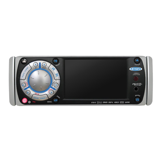 Jensen JDV8035 Installation And Operation Manual
