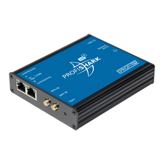 ProfiTap ProfiShark 1G+ Installation And Configuration Manual
