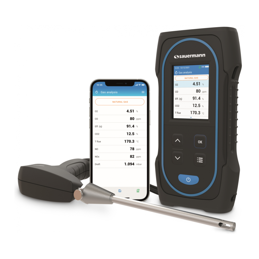 sauermann SI-CA 030 Quick Start Manual