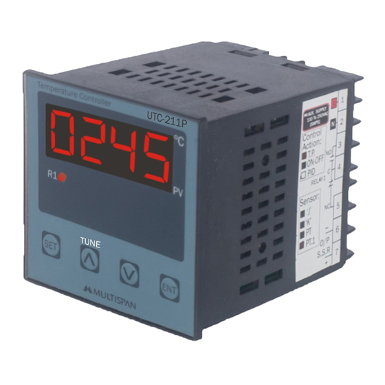 MULTISPAN UTC-111P Operating Manual
