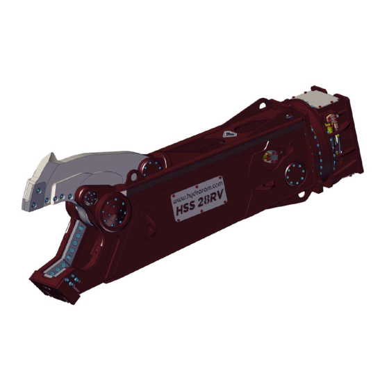 Hydraram HSS Series Operation And Maintenance Manual