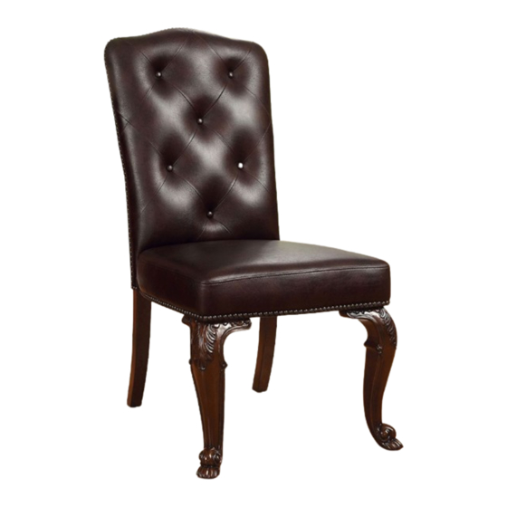 Furniture of America Bellagio CM3319L-SC-2PK Assembly Instructions Manual